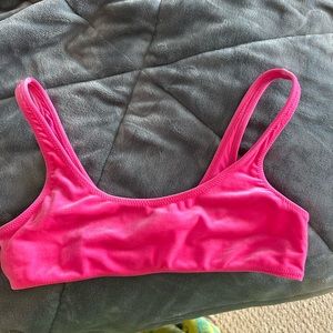 Kendall& kylie bikini top size medium barley worn